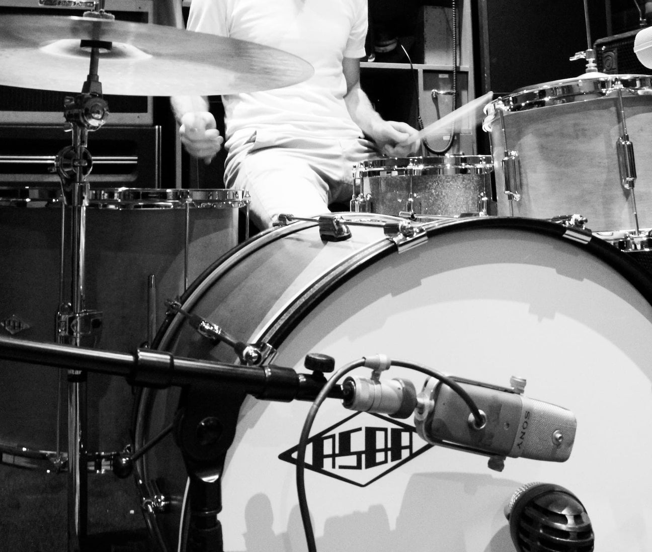 drummer playing drums